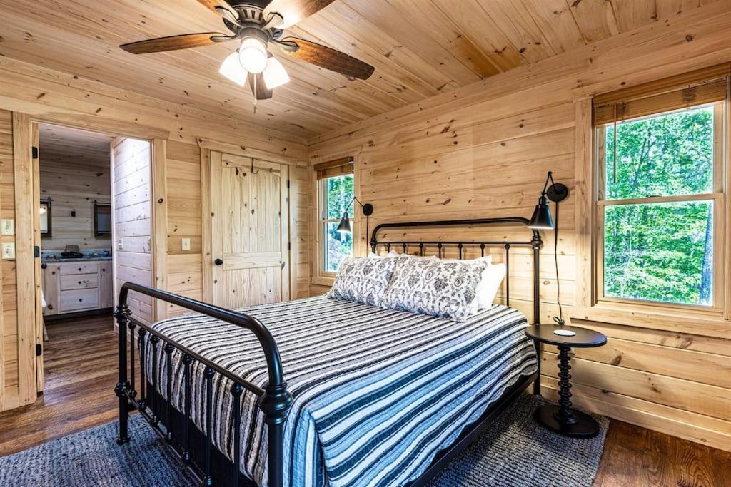 Luxe Family Cabin 8 Min To Downtown Blue Ridge Exterior foto