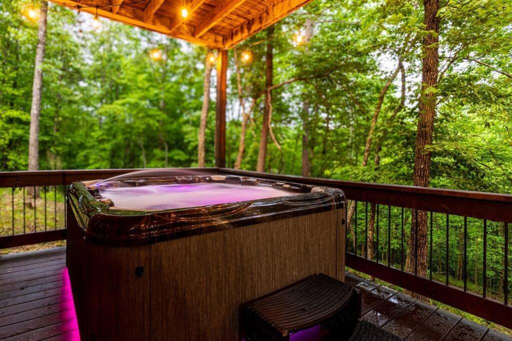 Luxe Family Cabin 8 Min To Downtown Blue Ridge Exterior foto